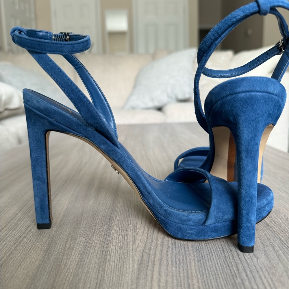 Nordstrom Blue Suede High Heels